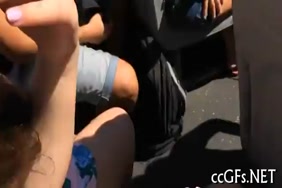 Baise en public ivoirienne