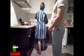 Porno pere et domestic